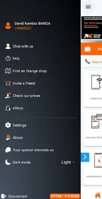 Orange Yame android App screenshot 5